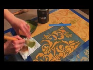 اشكال الفلفيت والاستنسل فن للجدران