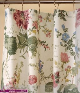 مجموعه اولي من ستائر الحمام