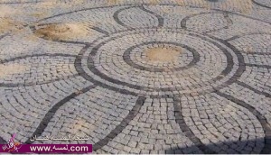 افكار رائعه لعمل ارضيات من البلاط المكسر