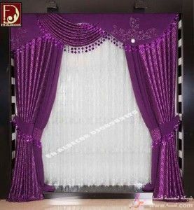 اجمل المجالس المميزة باروع الستائر والثريات 2014_2015