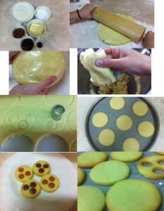 بسكويت بالمربى