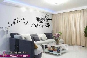 الأستنسل يجسد الجمال على الحائط