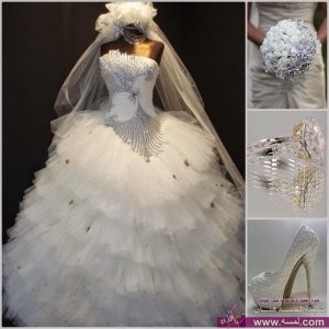 فساتين زاوج  أجمل فساتين الأعراس 2014  فساتين زفاف