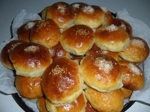 خبزة هشة وخفيف الفطور صباحي