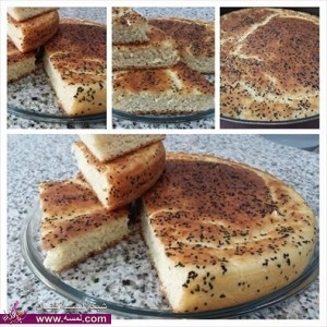 الرزنه (بنت الصحن بالعجينه السائله)