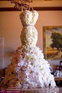 كوش أفراح وتورت وورود خيالي اخر موضه 2014