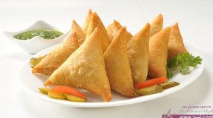 بالصور السمبوسة باللحمة المفرومة بطريقة سريعة وسهلة