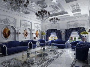 صور ديكورات منازل وفلل تجنن 2014