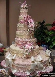 صور تورتات خيالية 2014 قمة الروعه والجمال للأعراس 2015