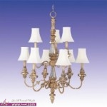 مجموعه من اشكال الاضاءه البسيطه ثريات (نجف)