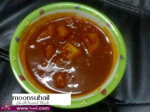 البطاط بالحمر طريقه عمل البطاط بالحمر  البسابس العدني بالحمر