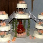 تورتات جميلة للزفاف 2014 ، كيكات رائعة للزفاف