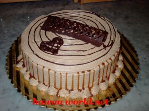 طريقة عمل وتزيين الكيك  الاسفنجية