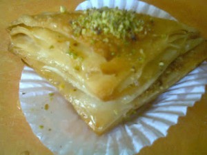 بقلاوه بالفسدق للشيف هشام ماجد