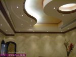 أجمل ديكورات الجبس للأسقف والعمدان 2014