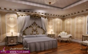 غرف نوم كلاسيكية شكلها يجنن بالصور 2014