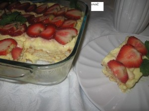 حلويات رمضانيه بارده , طبقات البسكوت بالبودنج , حلويات رمضانيه 2014