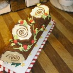 طريقة عمل تورتة جزع الشجره