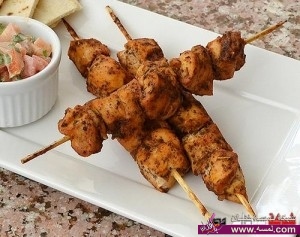 اكلات شعبية لرمضان 2014 – طرق تحضير طبق عمل شيش الدجاج بالبايريكا 2015