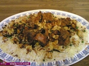 لحم بالفرن بخلطه روعة مع الارز