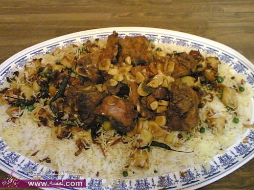 لحم بالفرن بخلطه روعة مع الارز