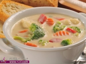 شوربات رمضان طريقة اعداد شوربة الخضار و الكريمة
