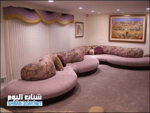 ديكورات صالونات فخمة 2014 , صور صالونات شياكة