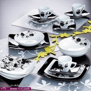 اكواب وصحون مطبخ روعه