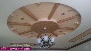 ديكورات جبس لغرف الجلوس احدث اسقف جبس لغرف الجلوس