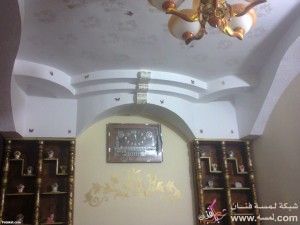 اجمل ديكورات جبس  للفل والشقق روعه2015_2014