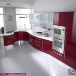 مطابخ باللون الاحمر – مطابخ حمراء – اروع ديكورات مطابخ باللون الاحمر – Red kitchen decoration