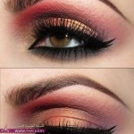 مكياج عيون بالوان جذابه ميك اب عيون ظل العيون مميز