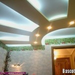 ديكورات جبس مودرن حوائط واسقف  اجمل الاسقف المعلقه 2014