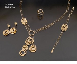 صور اروع اطقم ذهب 2014