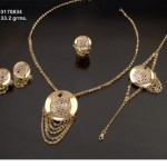 صور اروع اطقم ذهب 2014