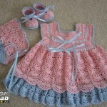 اشغال يدوية للبنات من الكروشية ، صور شغلات كروشية جديدة للبنات ، اعمال فساتين غرز كروشية للبنات