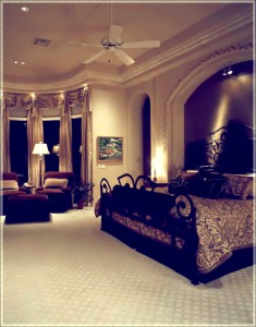 ديكورات رومانسيه لغرف نوم 2014