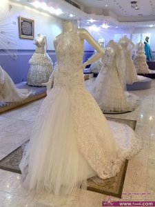 صور فساتين 2014 زفاف خليجيه 2015