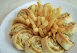 رولات الدجاج