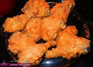 طريقة تحضير دجاج كنتاكي في البيت