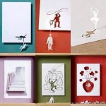 ‏افكار منزليه مبتكره‏ للقص على الأوراق  روعه