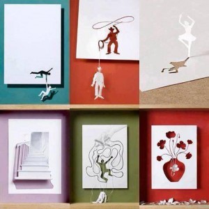 ‏افكار منزليه مبتكره‏ للقص على الأوراق  روعه