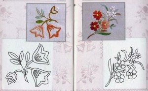 باترونات الخاصة بالتطريز أو الرسم على الزجاج أو القماش2014