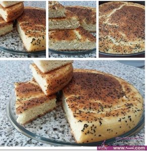 لرزنه (بنت الصحن بالعجينه السائله)من المطبخ اليمني