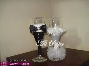 افكار مبدعه واشياء مذهلة لأكواب العرسان وللهدايا بشكل عام Amazing ideas for cups and grooms gifts