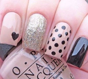 طلاء اظافر روعه بأشكال ناعمه 2014