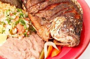 سمك بلطي بالفرن