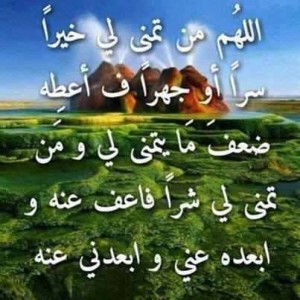 دعوة في ظهر الغيب  حكمة اليوم