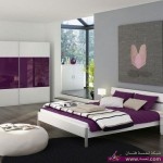 لعشاق اللون الموف اليكم أجمل غرف نوم باللون الموف غير شكل