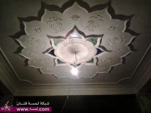اروع جبسيات للأسقف ونقوش تجنن2014